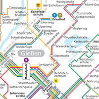 Liniennetzplan
