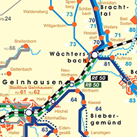 Buslinienplan