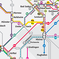 Buslinienplan