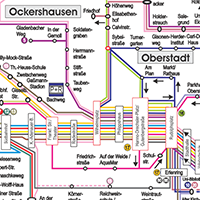 Stadtbusplan