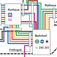 Liniennetzplan Tag